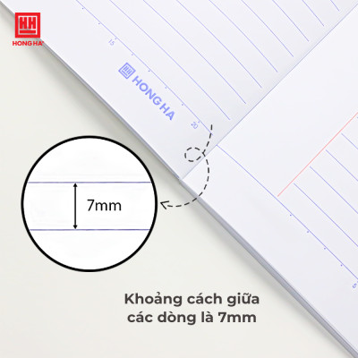 Vở kẻ ngang 120 trang ép keo dán gáy Let