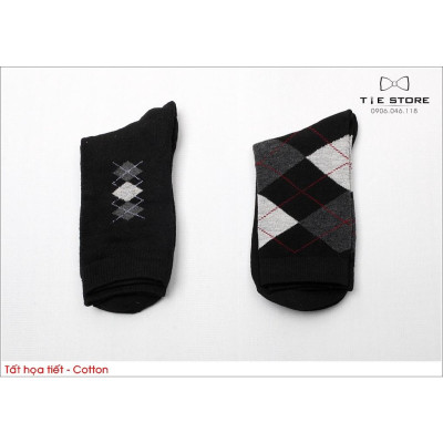 NHIỀU MẪU Tất họa tiết thổ cẩm, chất liệu cotton cao cấp, tất công sở