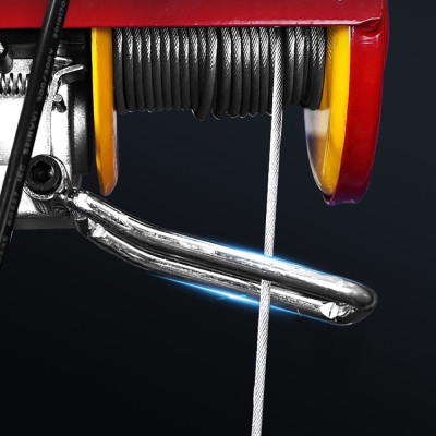 Bộ Tời Điện Kèm Rùa ABG PA300 (150/300kg) 12 Mét - Giúp Máy Tời Treo Nâng Hạ Vật Nặng Dễ Dàng Trong Nhà Xưởng Công Nghiệp Và Đời Sống, Nâng Kéo Linh Hoạt, Hiệu Quả Cao - Hàng Chính Hãng (Giao Màu Ngẫu Nhiên)