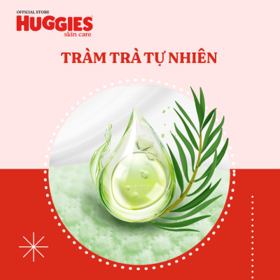 Tã/bỉm dán Huggies Skincare Super Jumbo M76/L68/XL60/XXL54