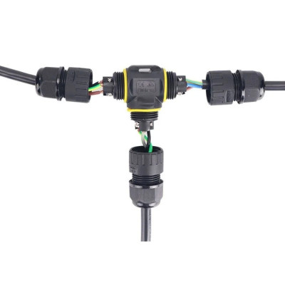 Đầu cút nối điện chống nước chữ T chuẩn IP68 E-Weichat EW-M20T. HÀNG CHÍNH HÃNG CÓ BAO HÀNH !!!