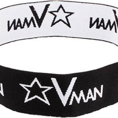 Băng Đô Thể Thao Chữ Vman (Màu Đen)