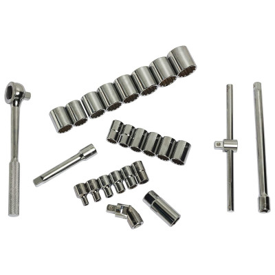 BỘ ĐẦU TUÝP 1/2 INCH 26 CHI TIẾT STANLEY 86-478 - HÀNG CHÍNH HÃNG