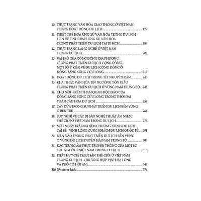 Sách - Một Số Vấn Đề Về Văn Hóa Du Lịch Việt Nam - Võ Văn Thành - VIETNAMBOOK