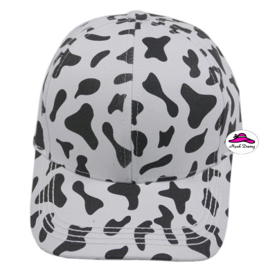 Nón kết bò sữa họa tiết hot trend độc đáo, lạ mắt, khóa gài xịn, phong cách thời trang mới - Hạnh Dương