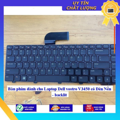Bàn phím dùng cho Laptop Dell vostro V3450 có Đèn Nền  - Hàng Nhập Khẩu New Seal