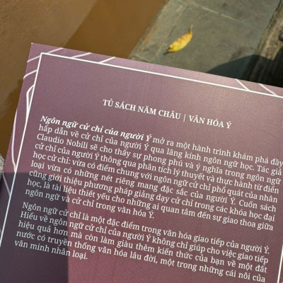 (Bộ 4 cuốn nước Ý) BẢN SẮC VĂN HÓA Ý, VỊ ĐẮNG TRONG ẨM THỰC Ý, NGÔN NGỮ CỬ CHỈ CỦA NGƯỜI Ý, LƯỢC SỬ THỜI TRANG Ý - Times