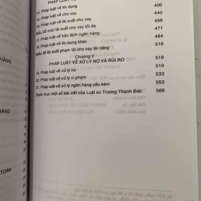 Cẩm nang pháp luật ngân hàng (Nhận diện những vấn đề pháp lý)