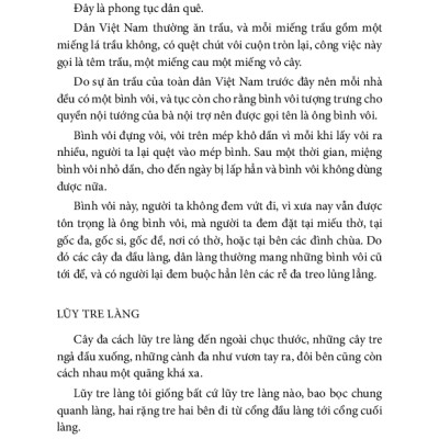 Nếp Cũ - Làng Xóm Việt Nam