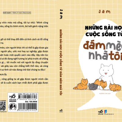 Sách - Những bài học cuộc sống từ đám mèo nhà tôi (Jam) (Nhã Nam Official)