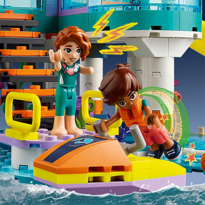 Đồ Chơi Lắp Ráp Trung Tâm Cứu Hộ Sinh Vật Biển Lego Friends 41736 (376 chi tiết)
