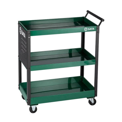 Kệ đồ nghề Sata 95222B Xe Đẩy Dụng Cụ Linh Kiện 3 Tầng
