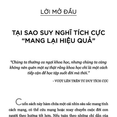 Vượt Lên Trên Tư Duy Tích Cực - Biến Suy Nghĩ Thành Hành Động