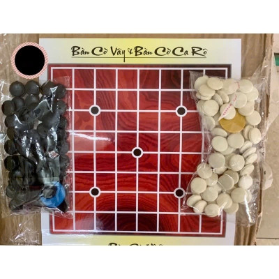 Cờ Ô Quan Hộp Giấy Lớn 5 Trong 1 - Cờ Ô Quan - Cờ Gánh - Cờ Caro - Cờ Vây - Cờ Nhảy Trò Chơi Trí Tuệ