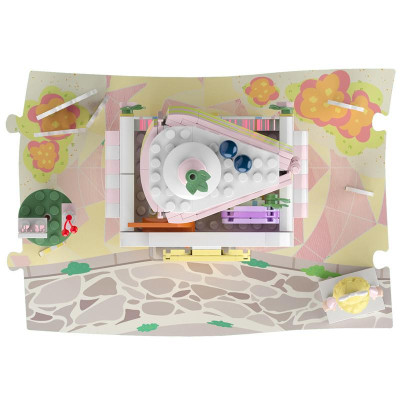 Đồ Chơi Lắp Ráp Mô Hình Cửa Hàng Bánh Sunny Puffy Softness Patisserie- Jaki JK2122 (283 Mảnh Ghép)