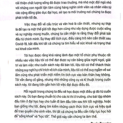 Sức Khỏe Tốt Học Tập Tốt - Tận Dụng Tối Đa Quãng Thời Gian Đại Học Của Bạn