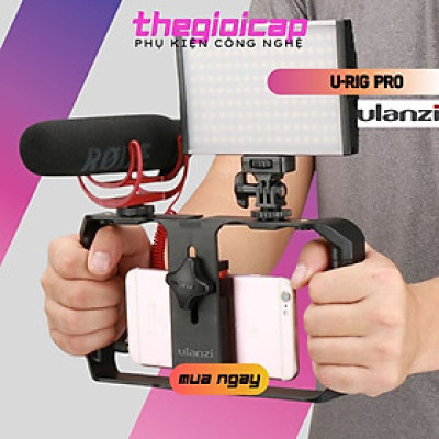 Tay Cầm Chống Rung Cho Điện Thoại Ulanzi U-Rig Pro - Hàng Chính Hãng