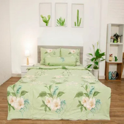 "Ga giường cotton 100%, drap giường cotton dày mát đủ size nệm" ( Mẫu Ngẫu Nhiên)
