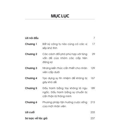 Thuật Đọc Tâm Lý Sếp