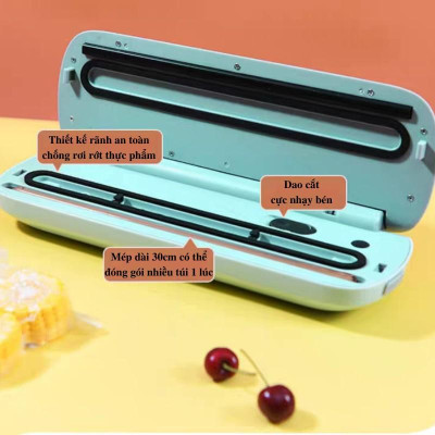 MÁY HÚT CHÂN KHÔNG KÈM HÀN MIỆNG TÚI, TẶNG KÈM 10 TÚI HÚT, AN TOÀN KHI SỬ DỤNG HÀNG CHÍNH HÃNG