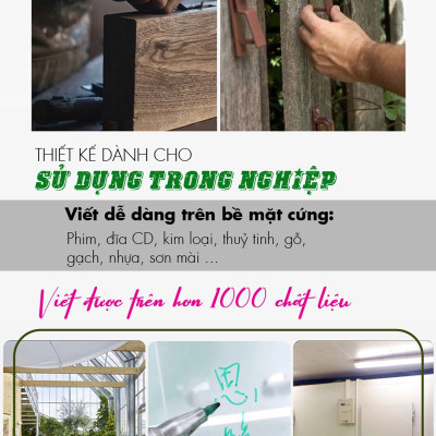 Bộ 4 Bút kỹ thuật STABILO Write-4-all PERMANENT xanh + đen + đỏ + xanh lá (AP-C4) - 1.0 mm