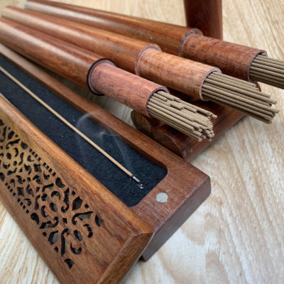 Nhang trầm hương thiên nhiên 10g, không sử dụng hóa chất