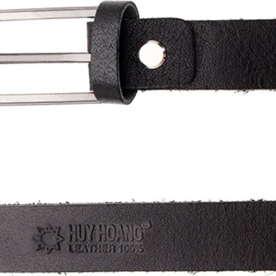 Dây Thắt Lưng Nữ Da Bò 1 Lớp Huy Hoàng HT5102 - Đen
