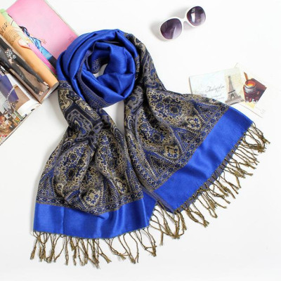 Khăn Pashmina Thêu Kim Tuyến – PMT906