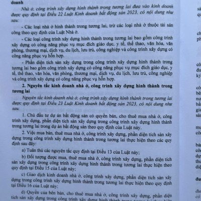 Sách Quy Định Chi Tiết Luật Kinh Doanh Bất Động Sản – Mẫu Hợp Đồng Mua, Bán Cho Thuê Nhà Trong Kinh Doanh Bất Động Sản (V2520T)