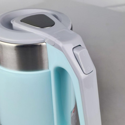 Ấm đun siêu tốc thân 2 lớp chống bỏng Ladomax 886, dung tích 2.3L, đế rời-Hàng chính hãng