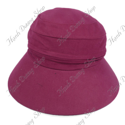 Nón chống nắng rộng vành mũ chống nắng đa năng đặc biệt có thể thao dây kéo phía trên đỉnh đầu