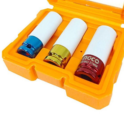 BỘ ĐẦU TUÝP MÀU 3 CHI TIẾT INGCO HNMLNS031 - HÀNG CHÍNH HÃNG