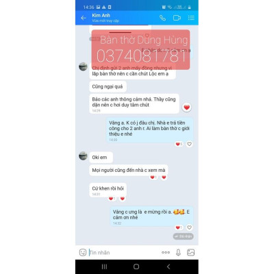 Bàn thờ chung cư 89*61*127 gỗ sồi cao cấp