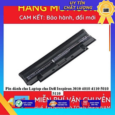 Pin dùng cho Laptop cho Dell Inspiron 3010 4010 4110 5010 5110 - Hàng Nhập Khẩu  MIBAT672