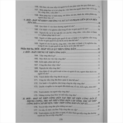 Sách 230 Câu Hỏi - Đáp Về Khiếu Nại, Tố Cáo - Quy Trình Thanh Tra, Tiếp Công Dân, Giải Quyết Khiếu Nại, Tố Cáo Và Phòng Chống Tham Nhũng - V2004D