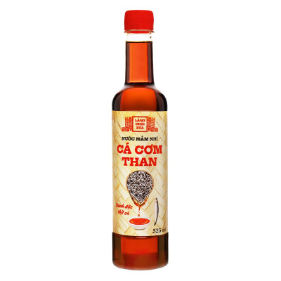 Nước mắm nhỉ cá cơm than Làng Chài Xưa (Thùng 6 chai ) chai nhựa cao cấp 525ml/chai Đặc Biệt Thanh Dịu An toàn