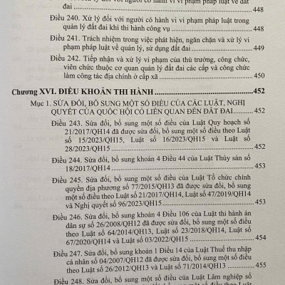 Bình Luận Khoa Học Luật Đất Đai 2024