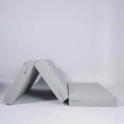 Nệm Bông Ép Tatana Eco Cool Gấp 3 - Áo vải Gấm Lạnh Thoáng Mát, Êm Ái. Bảo hành 10 năm