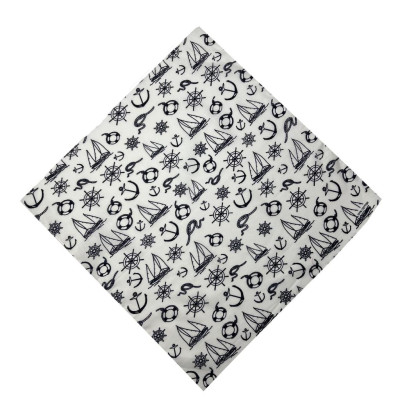 Khăn bandan cá tính họa tiết mỏ neo các mầu - Khăn đội đầu hip hop