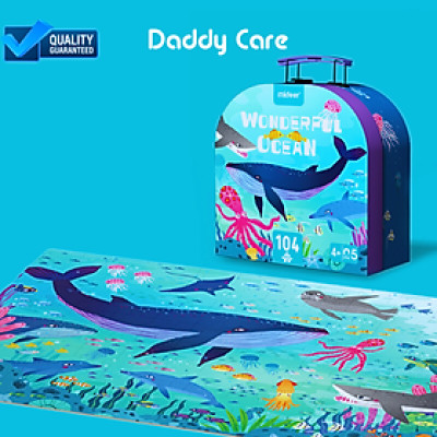 Đồ Chơi Xếp Hình Vali Đại Dương Wonderful Ocean Puzzle, Đồ Chơi Giáo Dục Cho Bé
