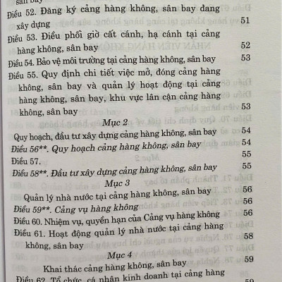 Luật Hàng Không Dân Dụng Việt Nam ( Hiện Hành) ( Sửa Đổi, Bổ Sung Năm 2013, 2014, 2023 )
