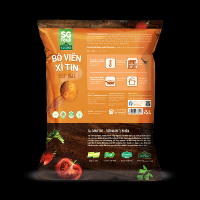 Bò Viên Xì Tin SG Food Gói 340g