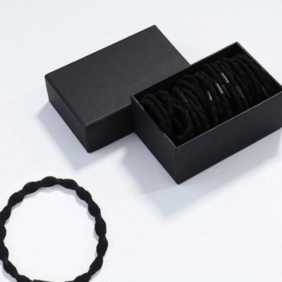 Sét 30 dây buộc tóc xoắn cao cấp xuất Nhật HD11 hộp giấy sang trọng