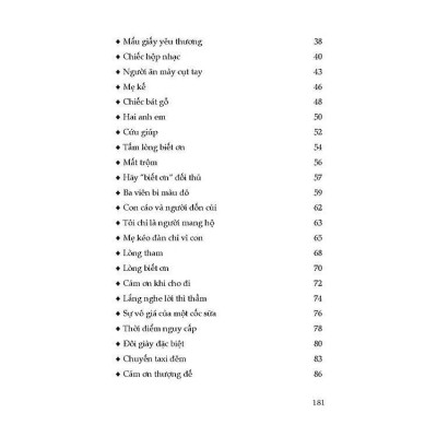 Sách - Bài Học Về Lòng Biết Ơn - Sự Ấm Áp Của Tình Người - VIETNAMBOOK