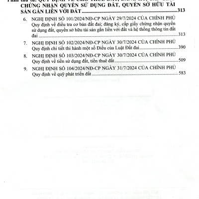 Luật Đất Đai_Quy Định Về Giá Đất, Cho Thuê Đất, Chuyển Mục Đích Sử Dụng Đất Và Bồi Thường, Hỗ Trợ, Tái Định Cư Khi Nhà Nước Thu Hồi Đất