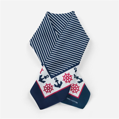 Khăn bandan cá tính họa tiết mỏ neo các mầu - Khăn đội đầu hip hop