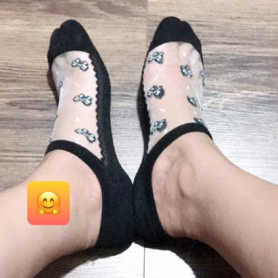 Tất ren đi giày bup bê, tất ren công chúa