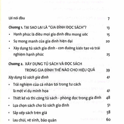 Xây Dựng Tủ Sách Gia Đình - Cùng Đọc Để Sống Hạnh Phúc Và Kiến Tạo Xã Hội Văn Minh