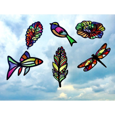 Bộ Thủ Công 6 Chiếc lá Đón nắng TEDU