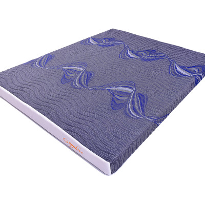 Nệm foam ép Tundo Hàn Việt Hải Sapphire vải xốp gấm